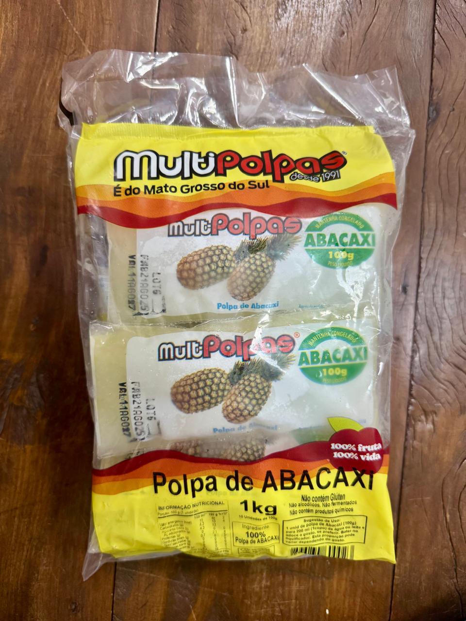 Polpa de Abacaxi - Multipolpas - Imagem 3